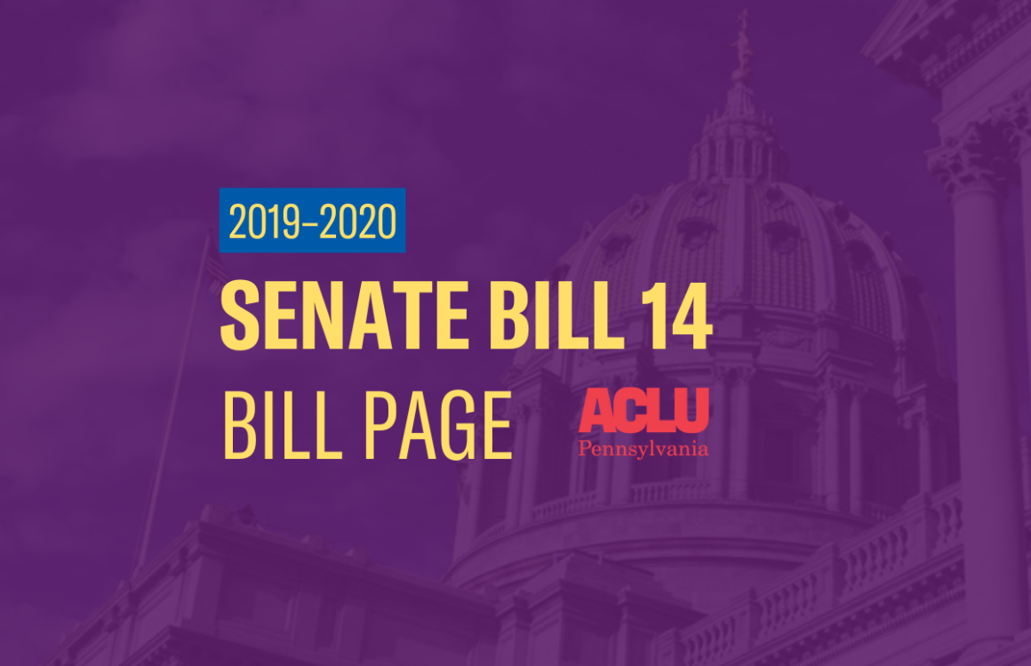ACLU-PA Bill Page | SB 14
