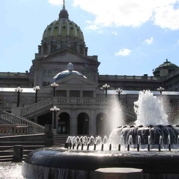 PA state capitol