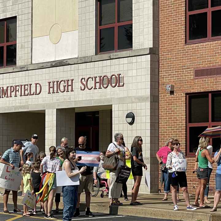 Hempfield School District Support Trans Athletes Protest